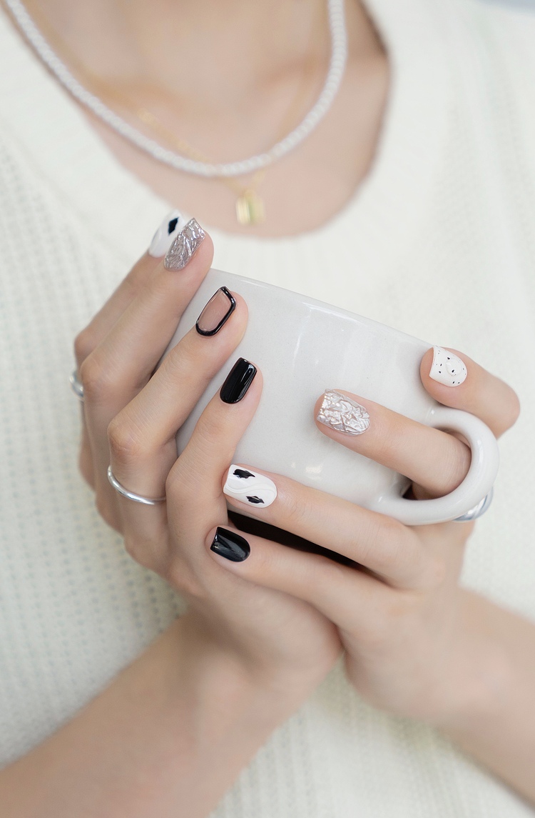 穿戴甲款式图片ins