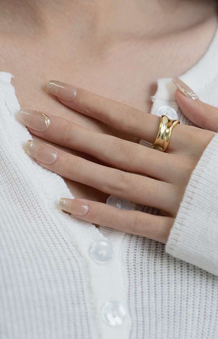 ins美甲百搭温柔