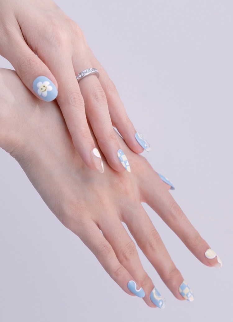 春天美甲图片大全 新款