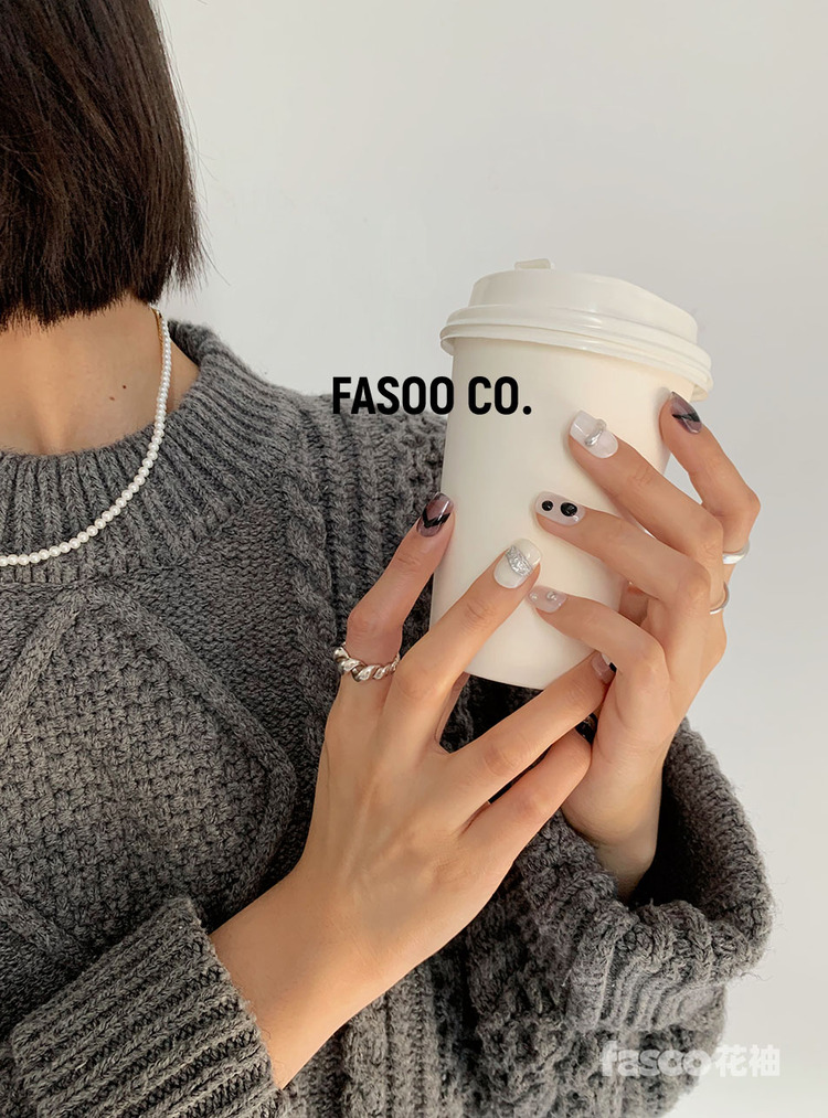 ins简约高级美甲