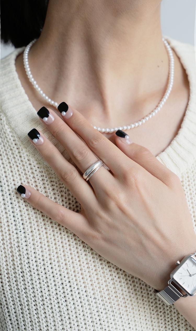 高级ins小众美甲，高级感小众ins美甲