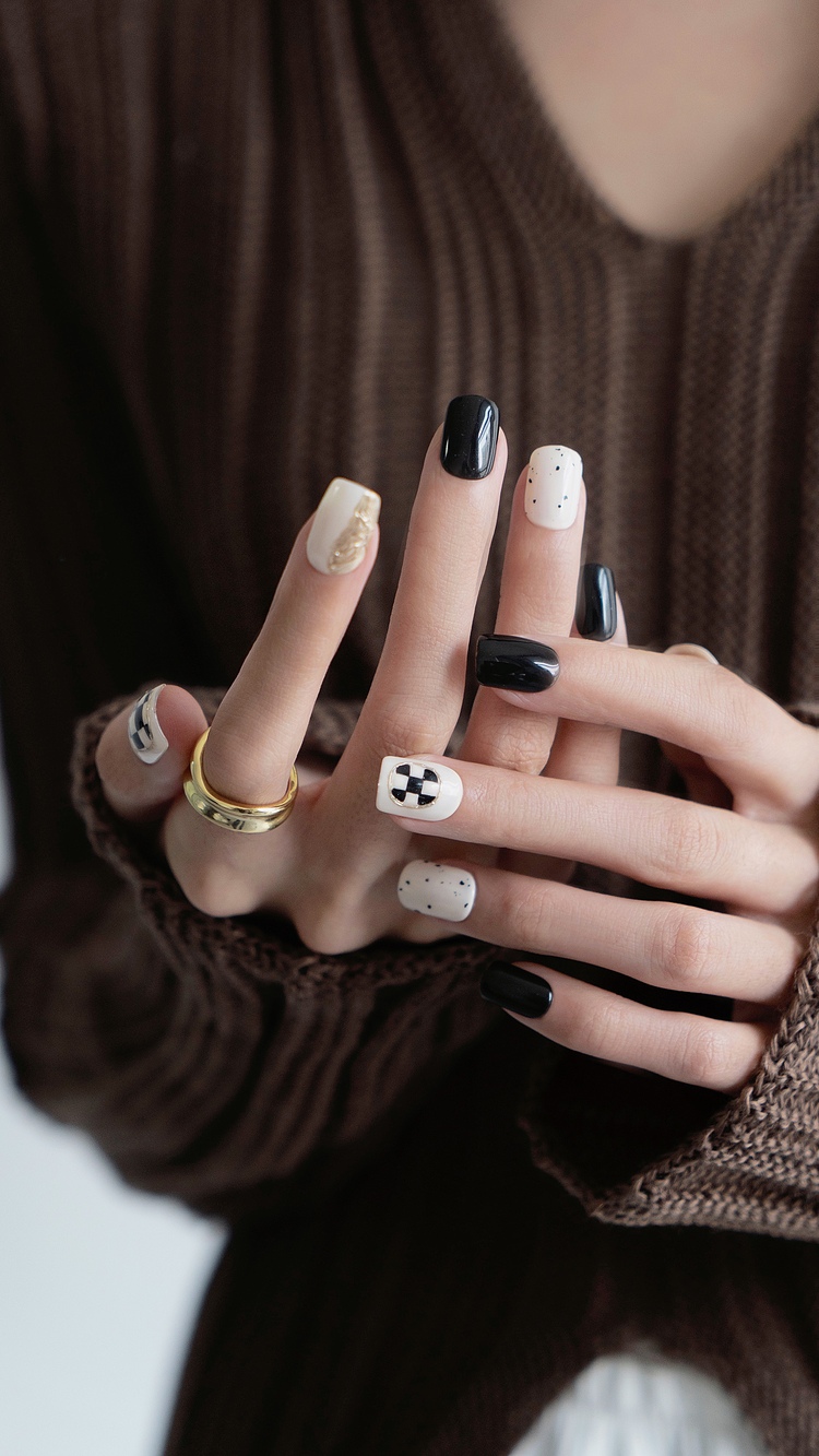 穿戴甲款式图片ins