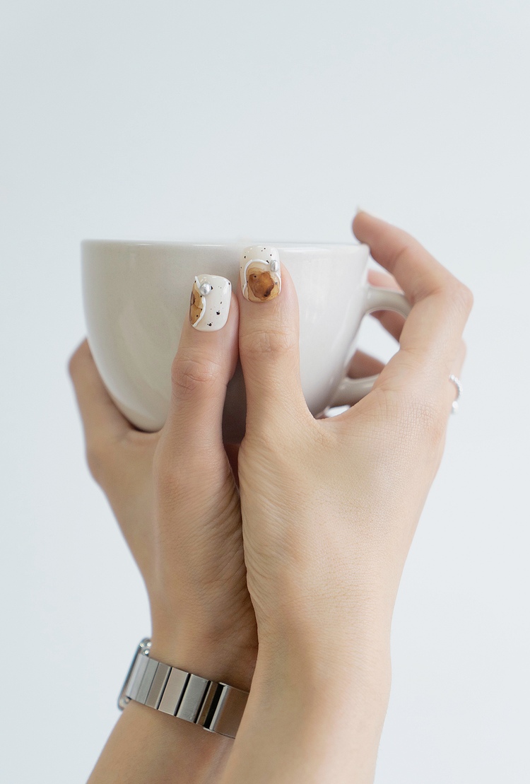 欧美风美甲图ins，欧美甲ins