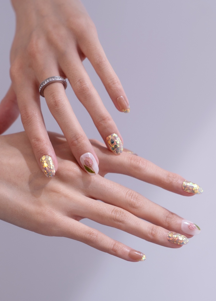 春天美甲图片大全 新款