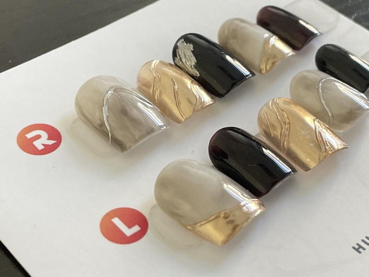 ins美甲极简风，ins美甲简约