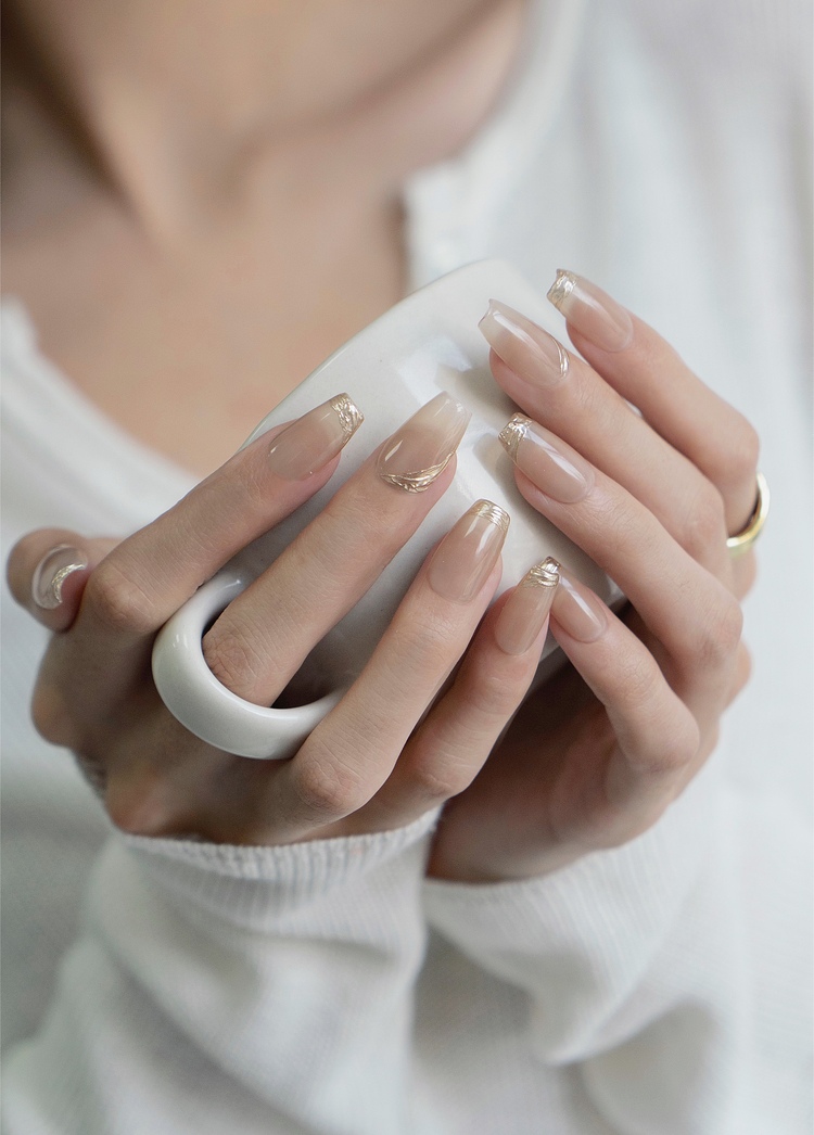 ins款美甲，ins款式美甲