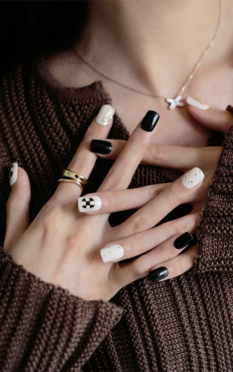 穿戴甲款式图片ins