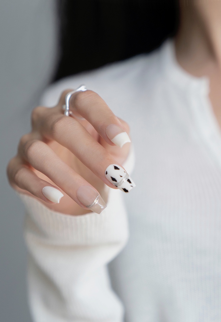 ins款美甲，ins款式美甲