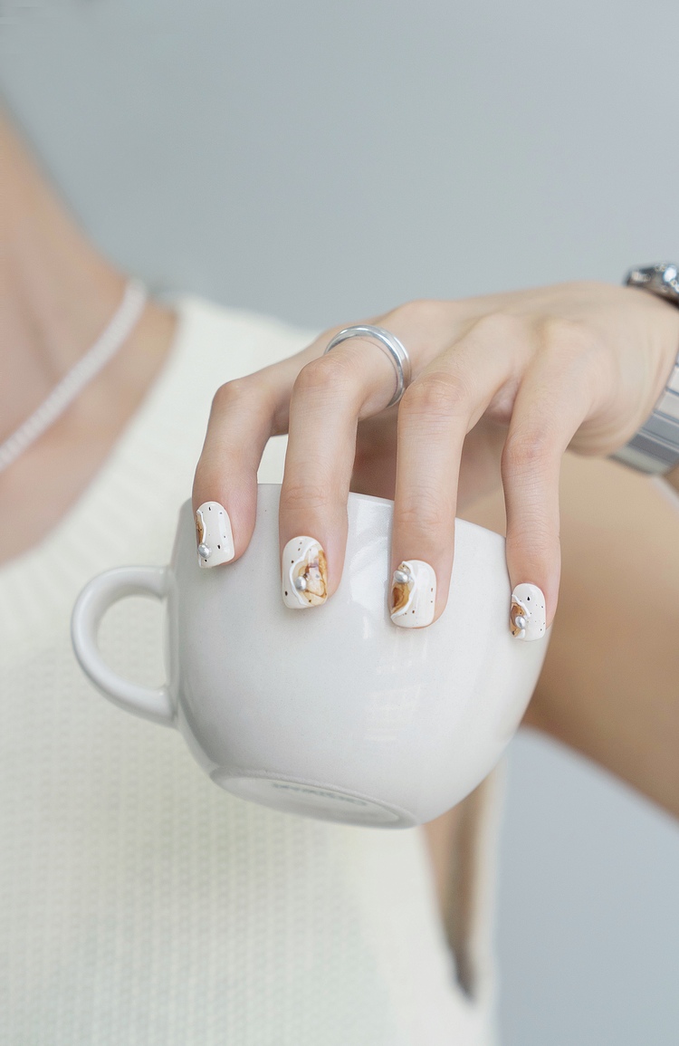 穿戴甲款式图片ins