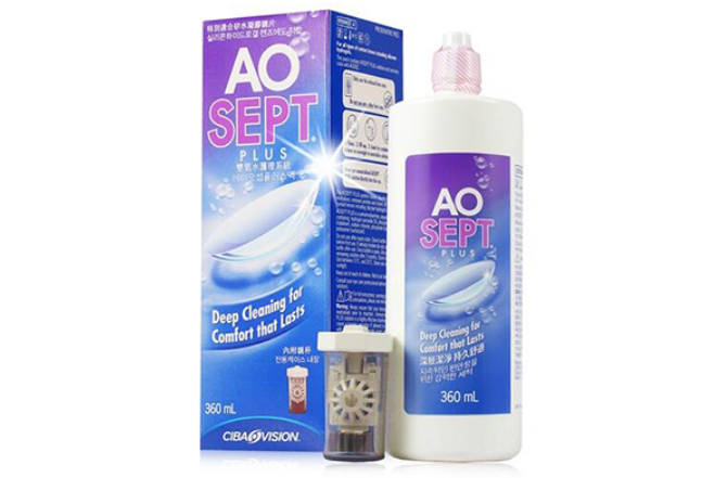 隐形眼镜护理液怎么打开