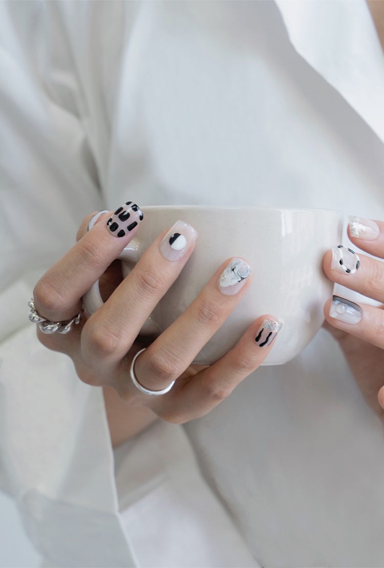 穿戴甲款式图片ins